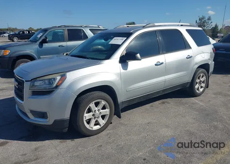 2015 GMC Acadia Sle-2 from USA, damaged, VIN 1GKKRPKDXFJ350105